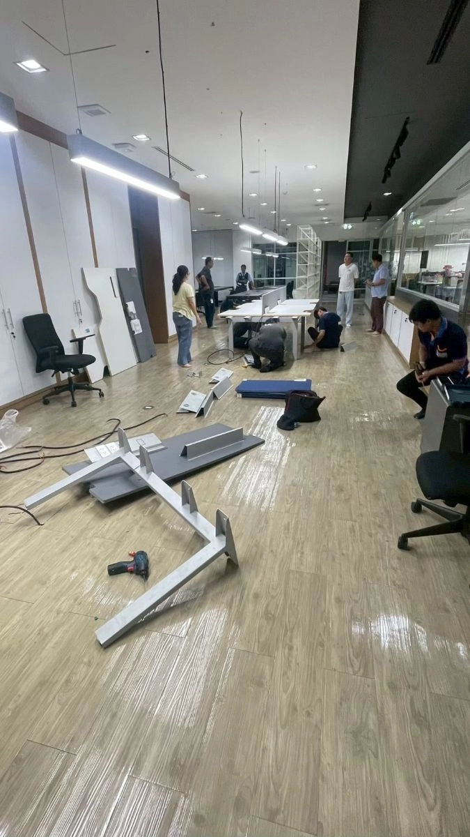 ผลงานการรื้อถอดขนย้ายเฟอร์นิเจอร์ ESSO 1